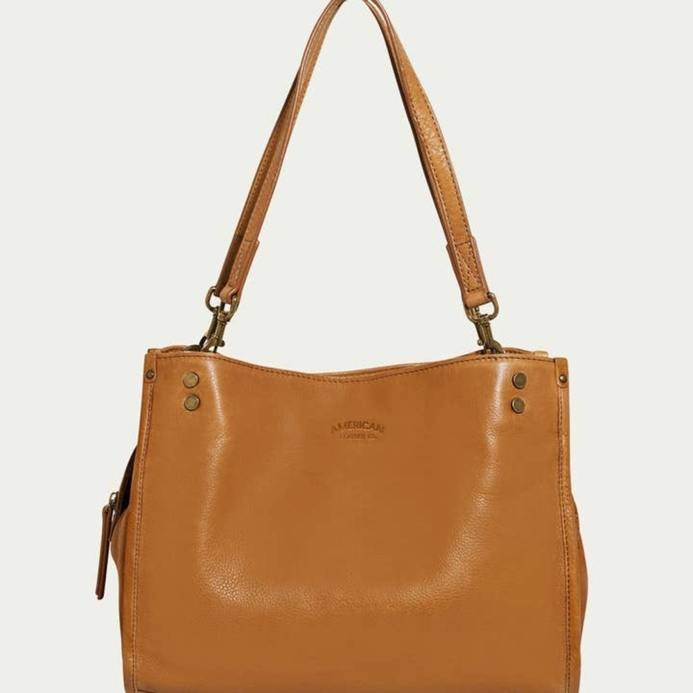 American Leather Co. Tan Shoulder Bag